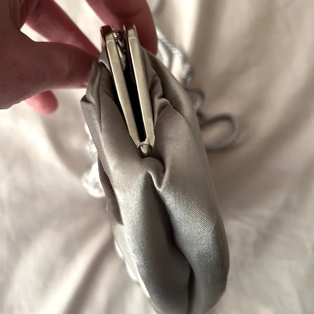 Kate landry gray clutch